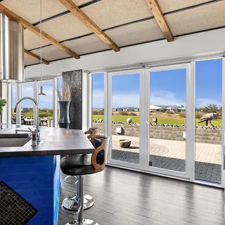 Luxurious With Sauna And 5-person Outdoor -1018 * Ringkobing