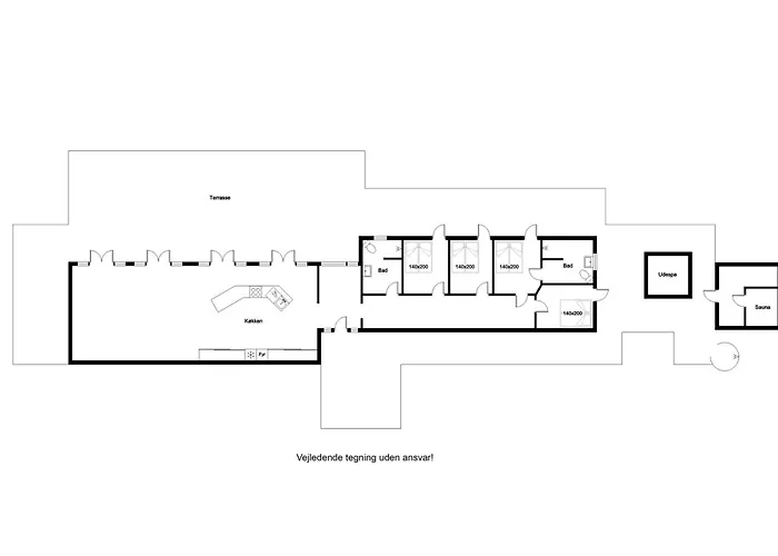Luxurious With Sauna And 5-person Outdoor -1018 Ringkobing