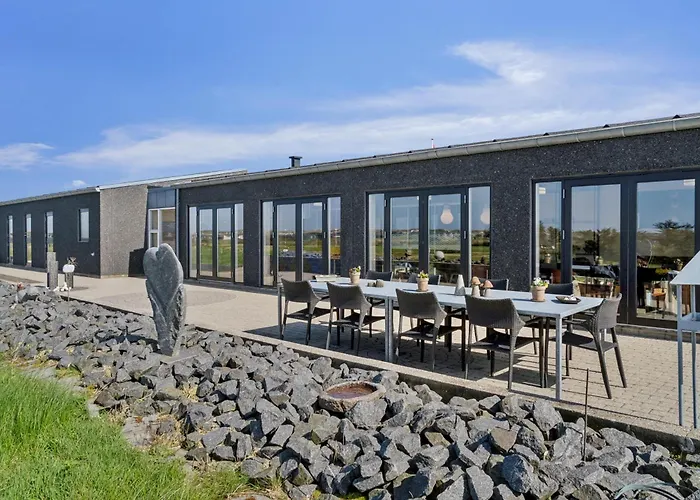 Luxurious With Sauna And 5-person Outdoor -1018 * Ringkobing