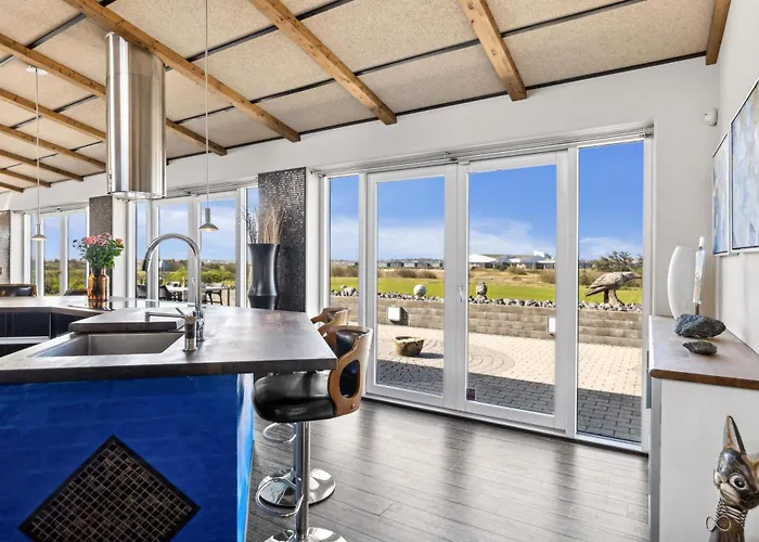 Luxurious With Sauna And 5-person Outdoor -1018 * Ringkobing